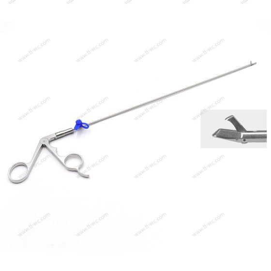 Spinal endoscope - Ligamentum flavum biting and cutting forceps - 2.5mm x 330mm -15°